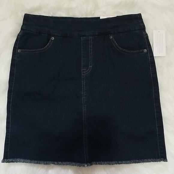 Style & co womens mid rise Denim Skort size XS - Picture 1 of 10
